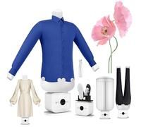 Fer à Repasser Automatique Mains Libres, Nouveau Fer à Vapeur Amélioré, Sèche-linge à Air Chaud, Réglage De La Durée Et De La Température, Repassage Rapide En 8 Minutes, Réservoir D'aromathé 110-120V