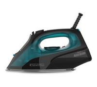 Black & Decker Fer à repasser BXIR2403E 2400 W jet vapeur 150 g/min semelle céramique Bleu et Noir
