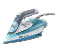Braun TexStyle 5 SI 5006 BL Fer à repasser à sec ou à vapeur Semelle en céramique 2600 W Bleu, Gris, Blanc