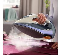 Fer À Repasser De 0,3l 2800w Bleu Blanc