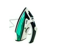 Camry Fer à repasser de voyage CR 5024 – Vapeur, poignée pliante, léger et petit – Blanc/Vert 1500 W
