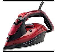 Fer à repasser Gorenje SIH2800BF 2800W vapeur et sec semelle céramique câble 2,5m noir et rouge