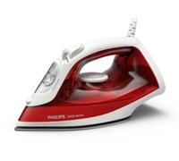 Philips Fer à repasser DST2010/40 Série 2000 – Débit de vapeur 25 g/min – 2000 W – Rouge