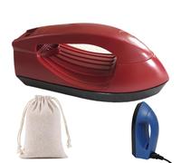 Fer à repasser - Primé Lépine 2025, fer à repasser abryos, defroisseur abryos, Compact et portable, Repassage express, partout avec vous, Convient pour la maison ou les voyages (Rouge)