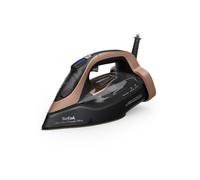 Tefal Fer à repasser Ultimate Power Pro FV9E50 3200W Vapeur 300g/min Semelle Durilium Noir/Cuivre