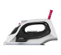 Fer à repasser vapeur 2400W semelle céramique blanc/noir