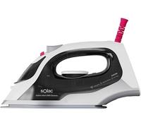 Fer à repasser vapeur 2400W semelle céramique blanc/noir