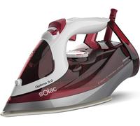 Fer à repasser vapeur 2800W semelle céramique blanc/rouge