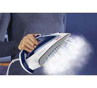 Fer À Repasser Vapeur De 0,27l 2500w Bleu Blanc
