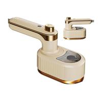 Fer à repasser vapeur de voyage à chauffe rapide - Compact, multi-angles, poignée rotative(Khaki)