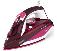 Clatronic DB 3705 Fer à vapeur Semelle en céramique 2600 W Rose