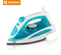 Fer à repasser vapeur Nirva avec semelle antiadhésive, générateur de vapeur haute puissance de 1200 W, anti-calcaire, anti-surchauffe et anti-fuite, surface antiadhésive pour la protection des tissus,