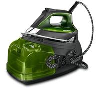 Rowenta Perfect Steam Pro 2400 W 1,1 L Plaque Microsteam 400 Noir, Vert Pression de vapeur max. : 7,4 bar
