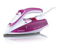 Fer à repasser vapeur - SEVERIN - BA3243 - Semelle céramique - 70 g/mn vapeur continue - 2400 W - Blanc / violet