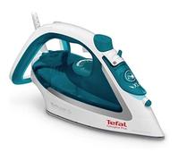 Tefal EasyGliss Plus FV5718 Iron Dry & Steam Iron Durilium Soleplate 2400 W Turquoise Blanc