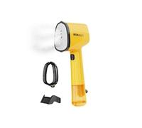 Cecotec Fer à Repasser Vertical Semelle Céramique IronHero V-1500 Essential Yellow, Puissance 1500 W, Vapeur continue 25g/min, Chauffage rapide, Désinfecte, nettoie et prend soin de vos vêtements