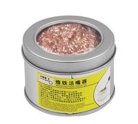 Fer à souder à dessouder, maillage, filtre de nettoyage, buse de nettoyage pour fil métallique, boîte en métal, nettoyeur de pointe en acier inoxydable