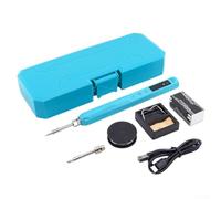 Fer à souder compact avec surveillance de la température en temps réel et entrée USB-C pour des environnements de travail flexibles (D)