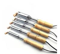 Fer à souder électrique 75-300W, manche en bois, crayon thermique, fer, outil de soudage étain domestique(100W)