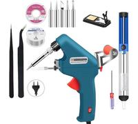 Fer À Souder Électrique Portable, Kit Complet Pour Électronique Avec Pistolet, Fil De Soudage Et Accessoires Pour Réparations Et Bricolage
