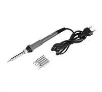 Fer à Souder Électrique Réglable à Main Outil Kit Fer à Souder avec 5 Conseils embout de Soudure 60W(EU 220V)