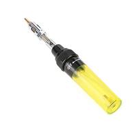 Fer à Souder Gaz Pistolet à Souder avec Chalumeau au Butane sans Fil Outil de Stylo de Soudage 1300°C (Yellow)