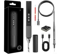 Fer à souder intelligent à température constante, 96 W à température réglable avec fonction multimètre pour réparation électronique et diagnostic automobile (ZT-N2)