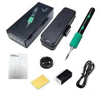 Fer à souder portable 15 W avec capacité de charge USB, activation de la chaleur en 8 secondes et régulation thermique en trois étapes pour le travail de circuit imprimé (style boîte)