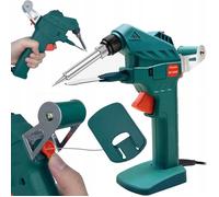 Fer à souder pour transformateur - 60 W - Chargeur d'étain - Support inclus - Chauffage 30 s