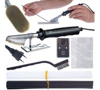 Fer à souder Rosfix pour lisser le plastique avec un ensemble de plastiques et de mailles