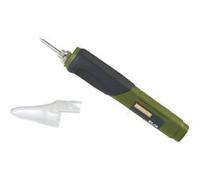 Proxxon 28142 Poste à souder électronique sans fil EL/A (éclairage des points de soudure, batterie 3,6 V/2,0 Ah, température 470 °C, capot de protection, étain à souder, chargeur)