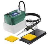 Fer à souder sans fil pour batterie Bosch 18 V GBA (sans batterie), fer à souder sans fil 60 W avec socle à souder avec écran numérique LED pour bricolage, réparation d'appareils, soudage de fil