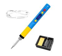 Fer à souder, station de soudage portable 65 W, type C PD chaleur rapide avec écran LED pour réparation électronique