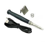 Fer à souder USB 8 W 5 V avec pointe pointue pour connecteurs à souder et composants de montage sur téléphones et gadgets