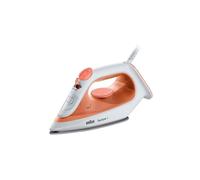 Braun TexStyle 1 SI1009OR Fer à vapeur Semelle anti-adhérente 1900 W Orange, Blanc