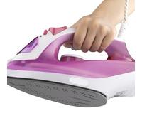 Fer À Vapeur Électrique For Usage Domestique, Défroisseur Vapeur Portatif Avec Fonction Vaporisation(Pink)