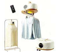 Fer À Vapeur Et Sèche-linge Automatique Sans Fil, Défroisseur Vertical 2 En 1 Avec Télécommande, For Voyages Et Appartements