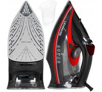 Fer À Vapeur, Pied En Céramique, 3000 W, Fonction Calc-Clean, 9 En 1,Semelles En Céramique Pour Repassage, Autonettoyage Et