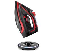 Fer à vapeur sans fil Lehmann Pargo, semelle en céramique, puissance 3000 W, réservoir d'eau 320 ml, éclairage LED