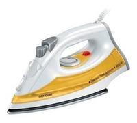 Fer à vapeur SENCOR 40023171 avec surface de repassage en acier inoxydable - 1600W - Débit de vapeur 30g/min Or G