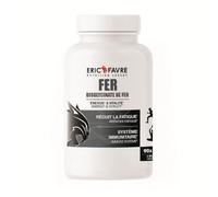 FER BISGLYCINATE - 90 Gélules Végétales - Fer Hautement Assimilable & Doux pour l’Estomac - Réduction de la Fatigue & Soutien Immunitaire - Performance & Vitalité - Cure 3 Mois - Eric Favre