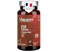 Fer Bisglycinate, Assimilation Optimale, Immunité, Énergie & Vitalité, 30 Gélules, VINDI NUTRITY, Fabriqué en France