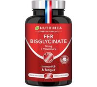 Fer Bisglycinate | Avec Vitamine C | 14 mg de Fer | Breveté Ferrochel®