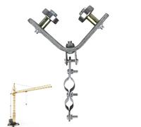 Fer d'angle de poulie, Rouleau de roue de fer d'angle, 360 ° rotatif 40#/50# roulement double robuste pour système de bricolage Home Gym