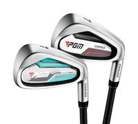 Fer de club de golf simple #5/6/7/8/9/P/S Fer à repasser, parfait pour les hommes et les femmes, avec manche en graphite ou en acier (#9, avec graphite (homme))