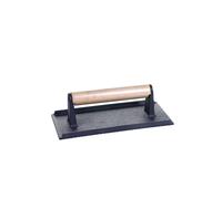 Fer de Fonte Presse D'Hamburger avec Manche en Bois, 21 x 11 X 7 CM,1,1 KG