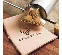 Fer de marque avec logo personnalisé - Marque en cuir, fer de marque électrique à température contrôlée, tampon à lettres thermique durable pour cadeaux de fête de mariage