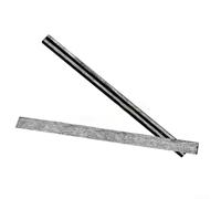 Fer de Rabot 82mm Acier Carbure Double Tranchant(4pcs) | Double tranchant rÃ©versible, carbure haute duretÃ©, prÃ©cise, pour idÃ©al pour bois dur, longue durÃ©e de vie