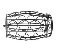 Fer Noir Présentoir à Capsules de Café à Trous Multiples | Rangement Décoratif, Organisation des Dosettes Café, pour Hôtels et Bureaux, Style Sobre Noir