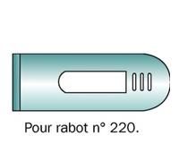 Fer pour petit rabot métallique 9 1/2 et 220 STANLEY - 0-12-508 G